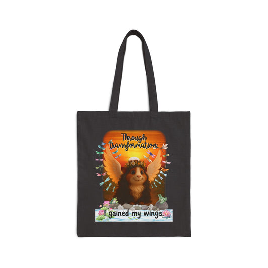 Through Transformation β Winged Guinea Pig Tote π
πΎβ¨