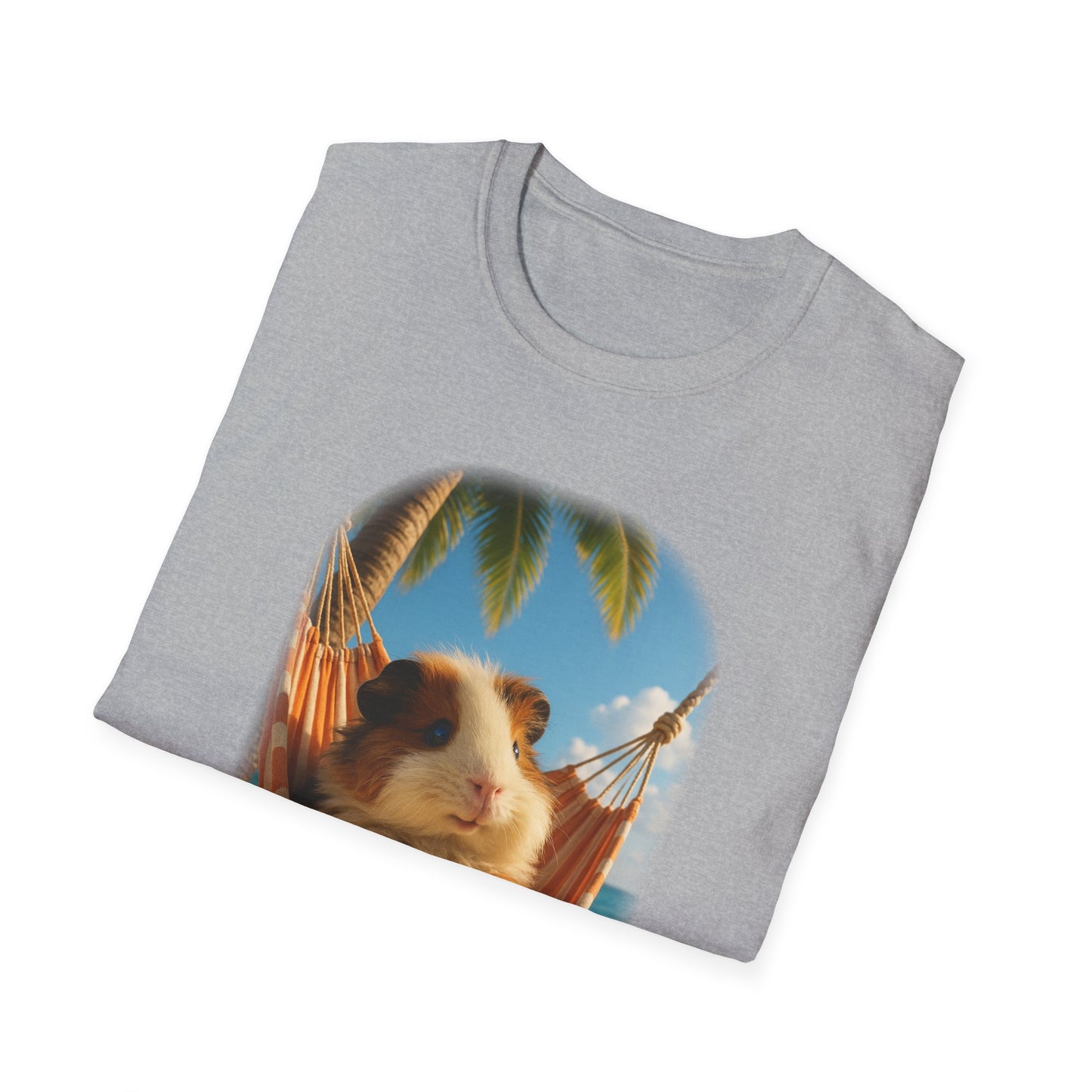 ๐พ Hang in There โ Elmer the Resilient Guinea Piggie Tee ๐พ- Rescue Collab