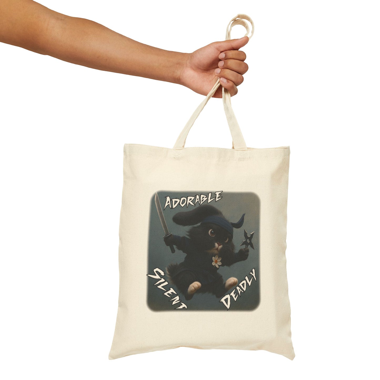 Silent Warrior – Peaceful Bunny Gizmo Power Tote