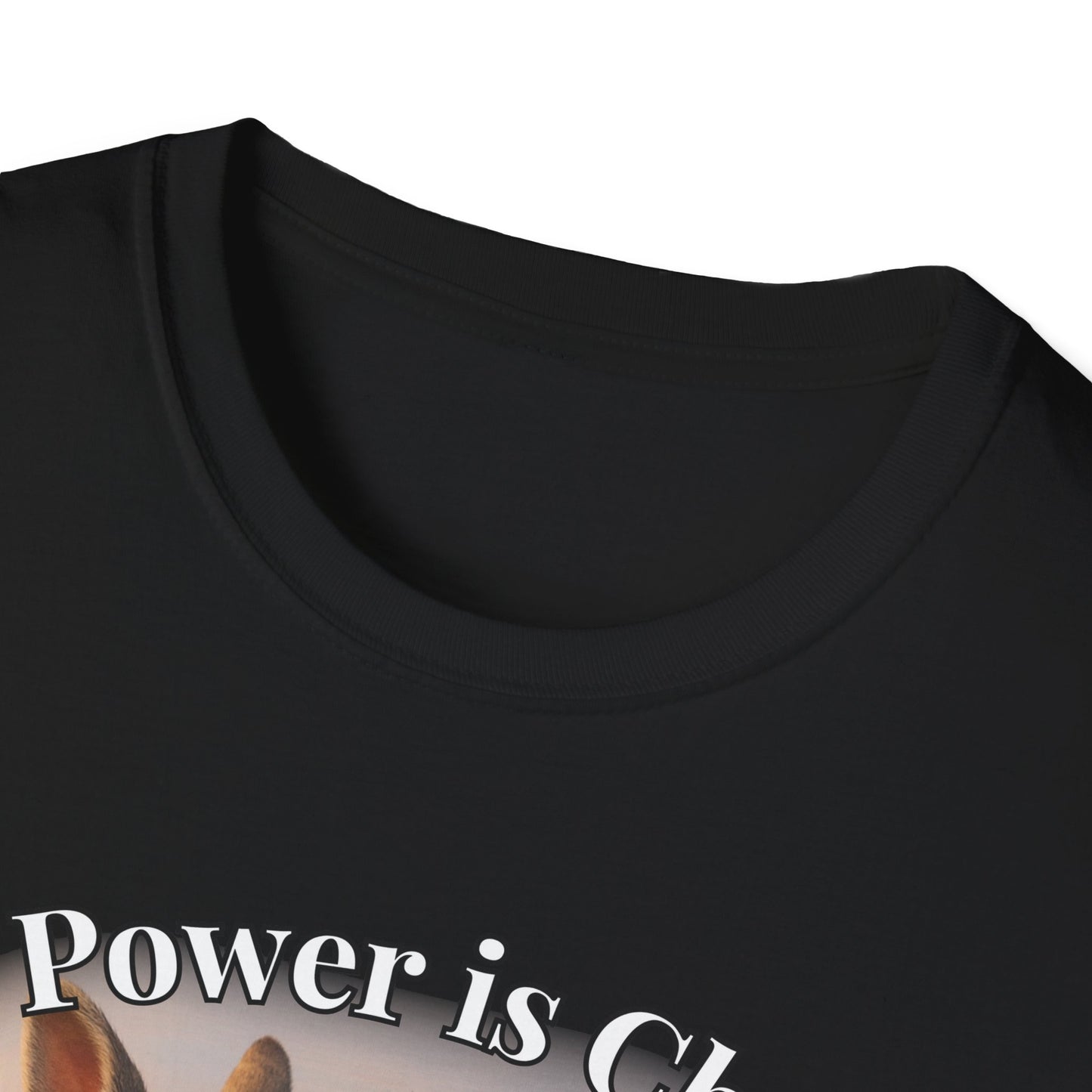 My Power Is Choice β Armor Bunny Tee