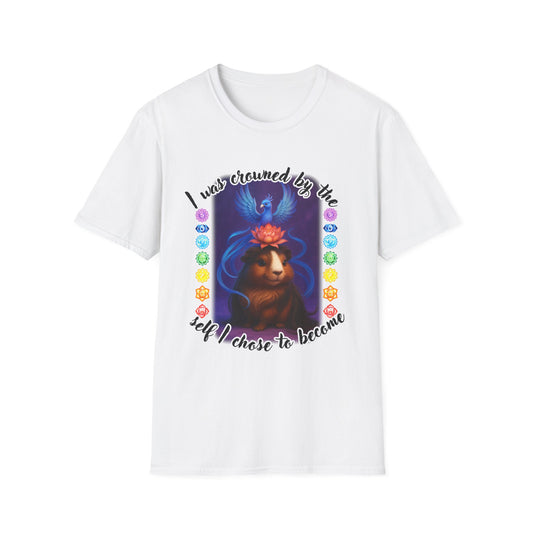 Crowned by the Self – HoneyBear the Guinea Pig Chakra Awakening Guinea Tee