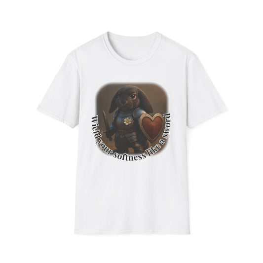 Softness Like a Sword β Bunny Warrior Comfort Tee