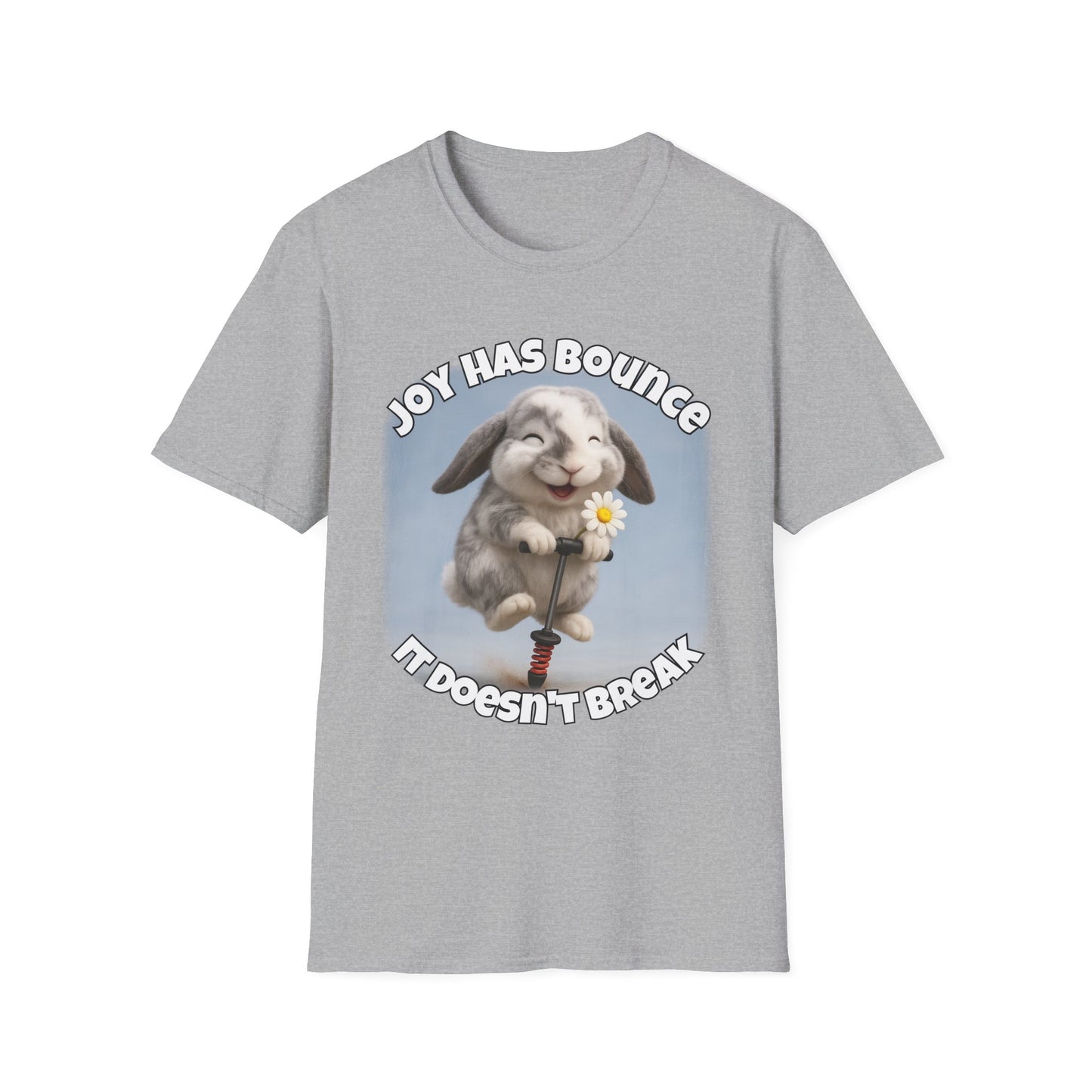 Joy Has Bounce β Bunny Beau Bear's Joyful Hop Tee