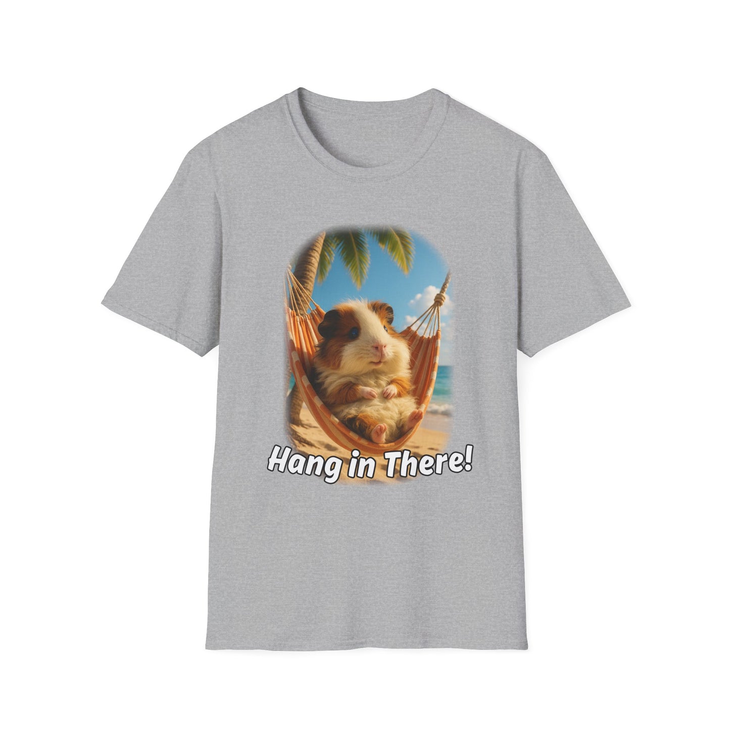 ๐พ Hang in There โ Elmer the Resilient Guinea Piggie Tee ๐พ- Rescue Collab