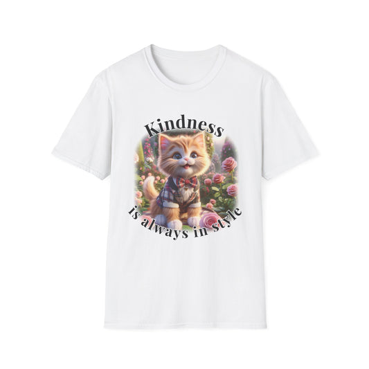 Kindness Is Romantic β Forever in Style Kitten Tee