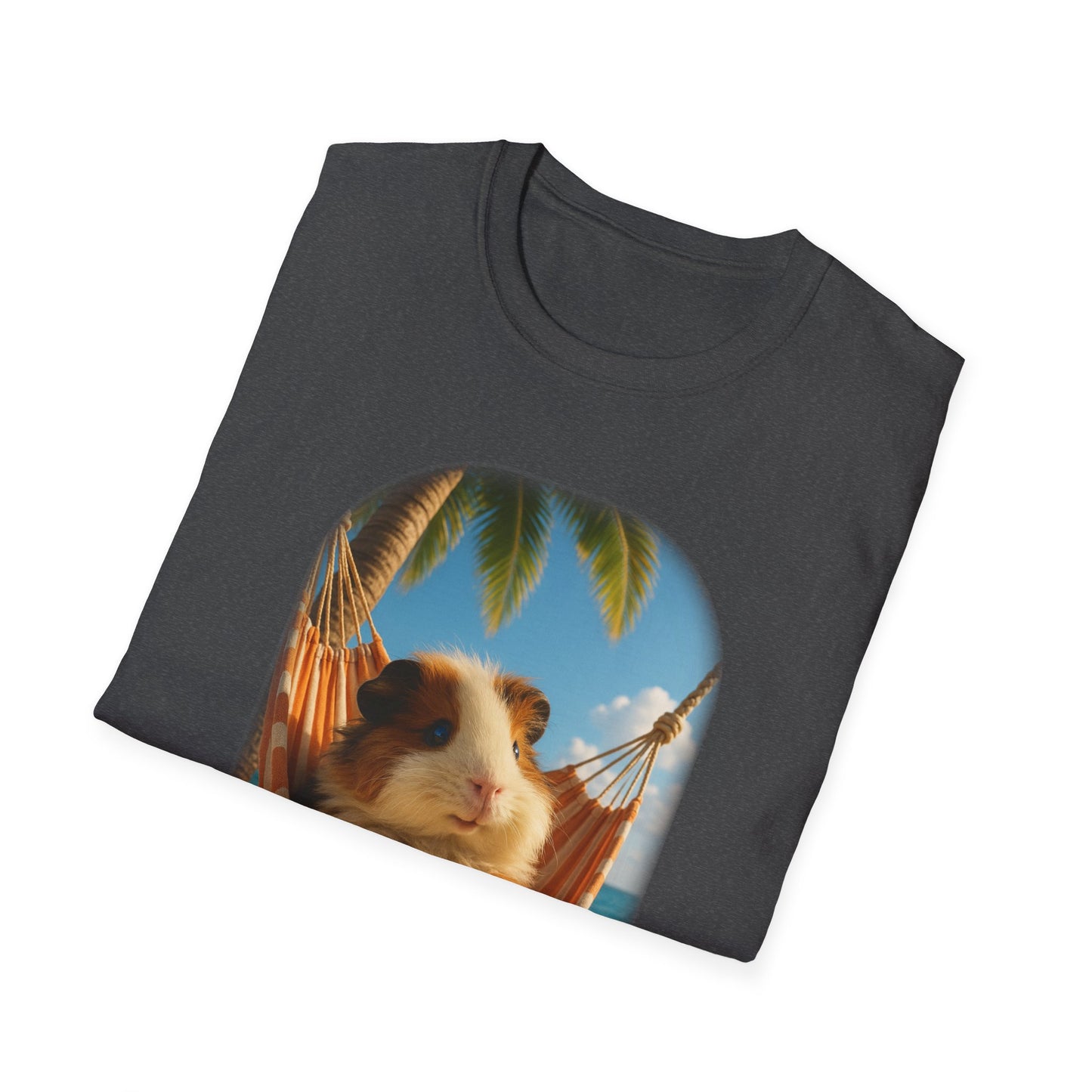 ๐พ Hang in There โ Elmer the Resilient Guinea Piggie Tee ๐พ- Rescue Collab