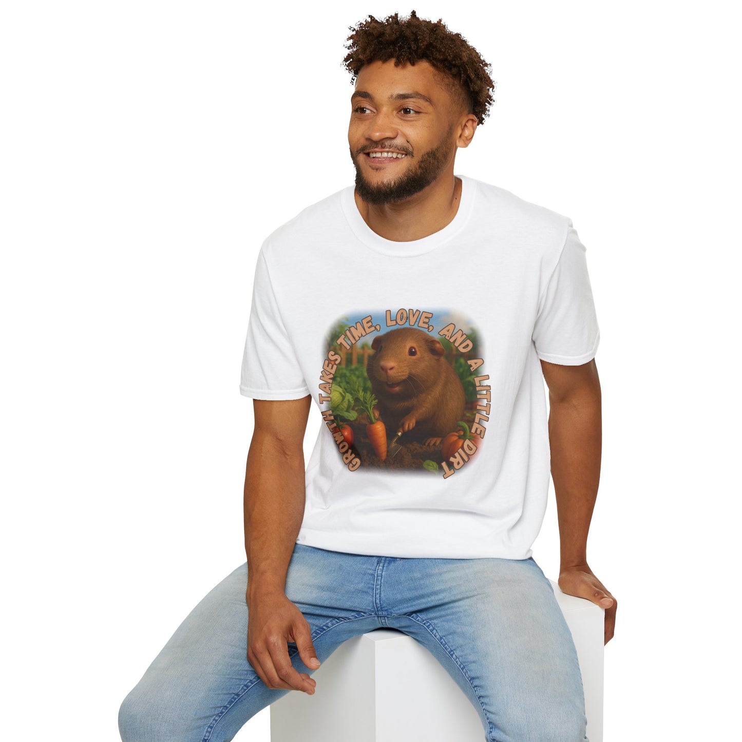 ๐พ Growth Takes Time โ Hazel the Garden Heart Tee ๐พ- Rescue Collab