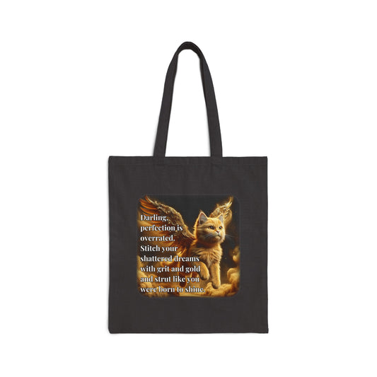 Darling Cat Sass Tote β Perfection Is Overrated