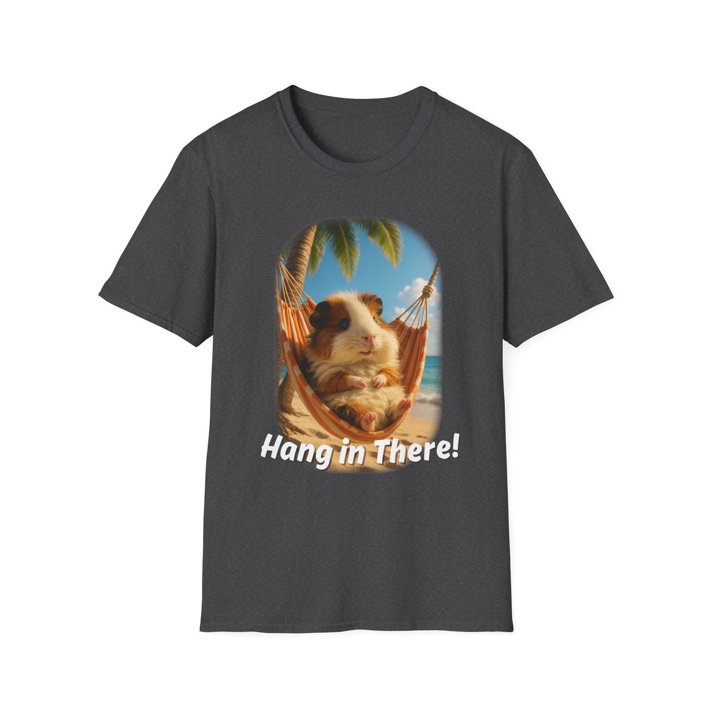 ๐พ Hang in There โ Elmer the Resilient Guinea Piggie Tee ๐พ- Rescue Collab