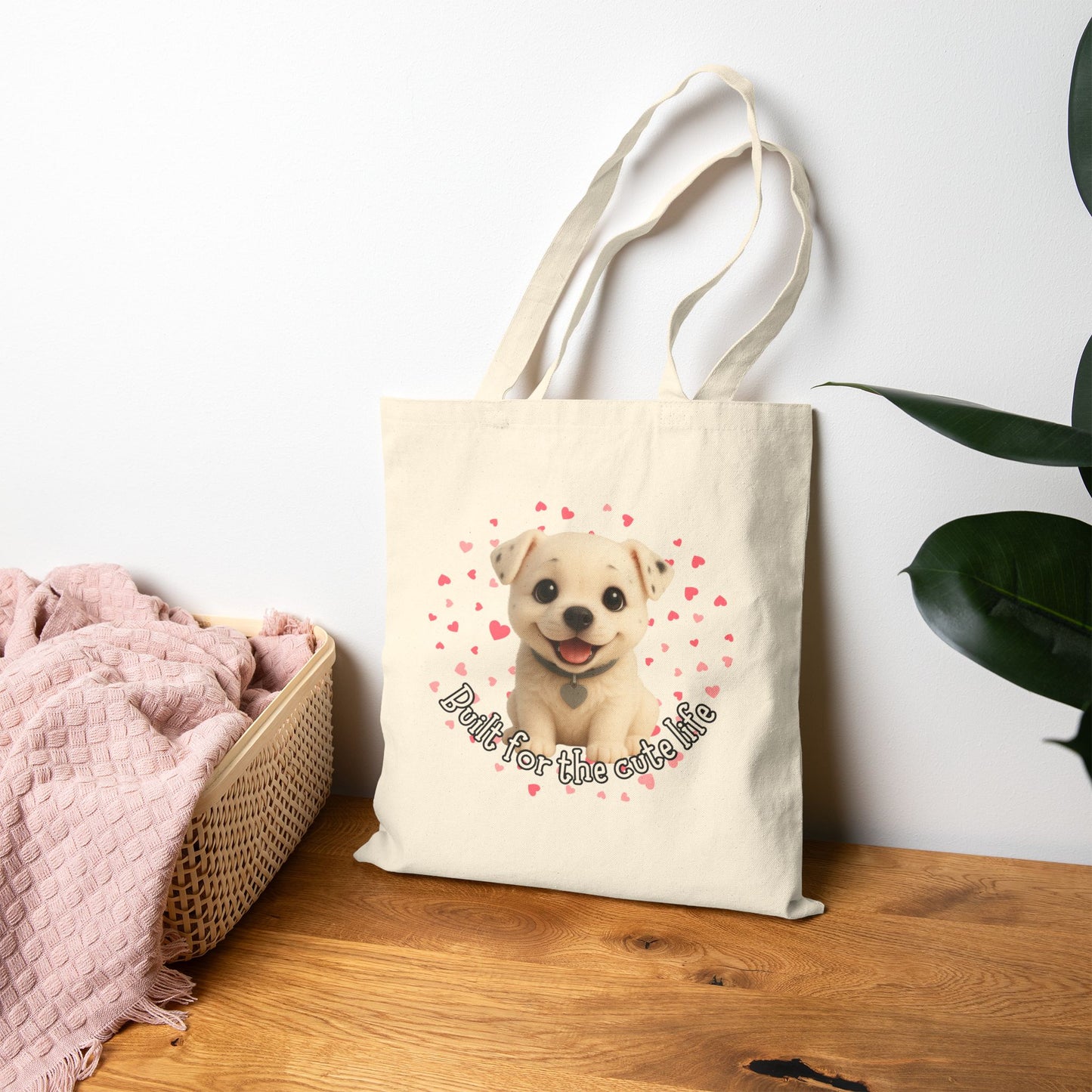 Destiny’s Pawfect Path – Cute Puppy Tote
