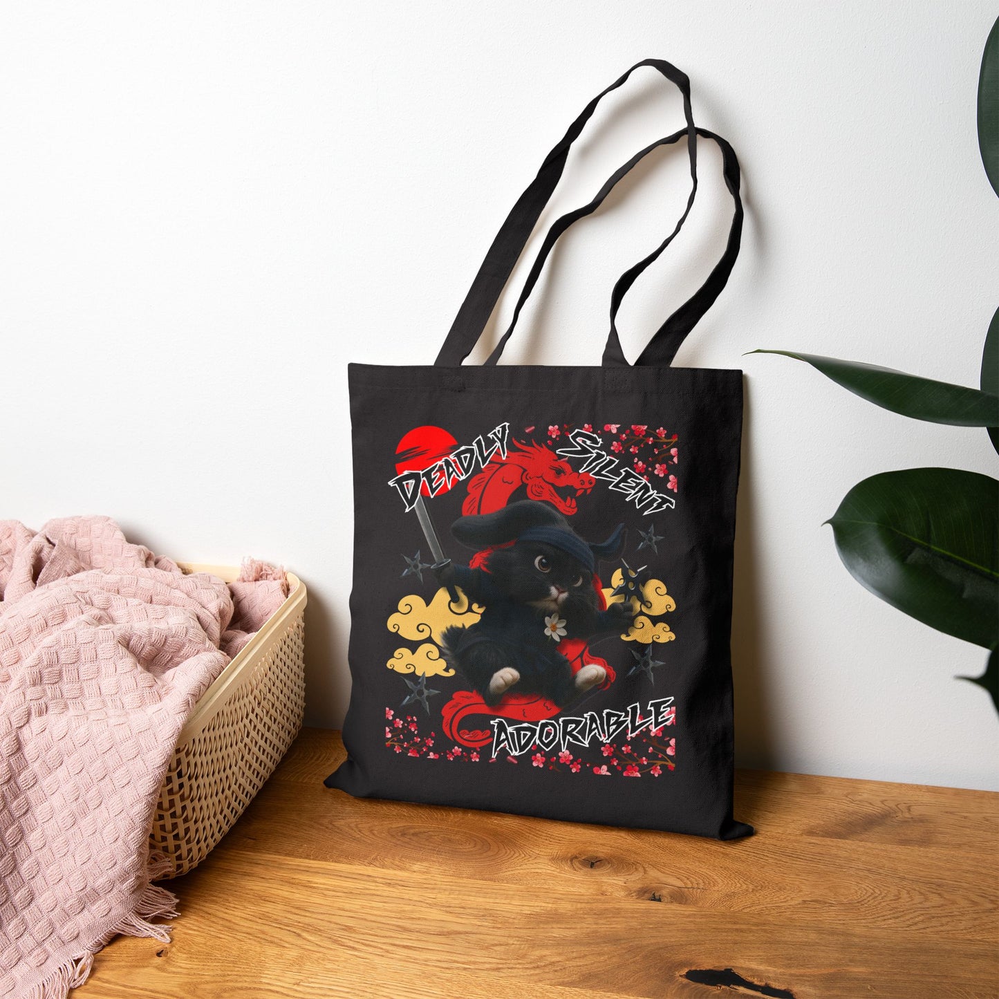 Silent Warrior – Peaceful Bunny Gizmo Power Tote