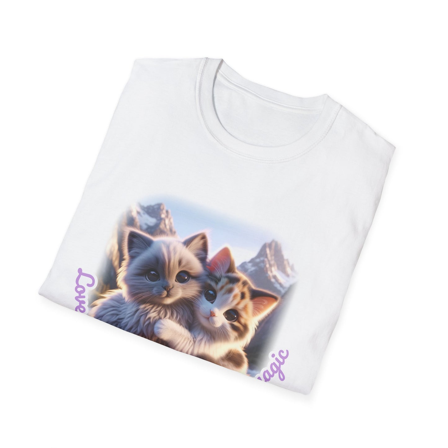 Love Is Magic β Cuddling Kittens Wonder Tee