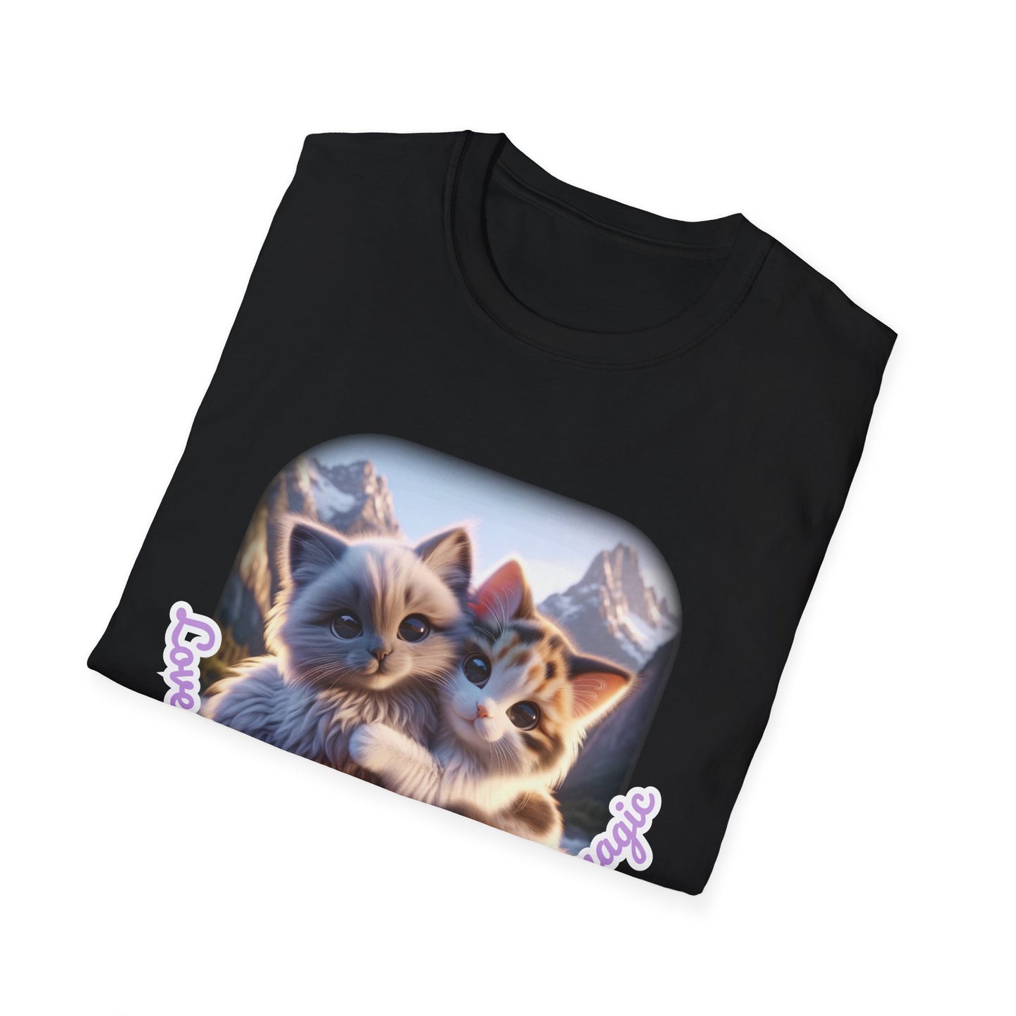 Love Is Magic β Cuddling Kittens Wonder Tee