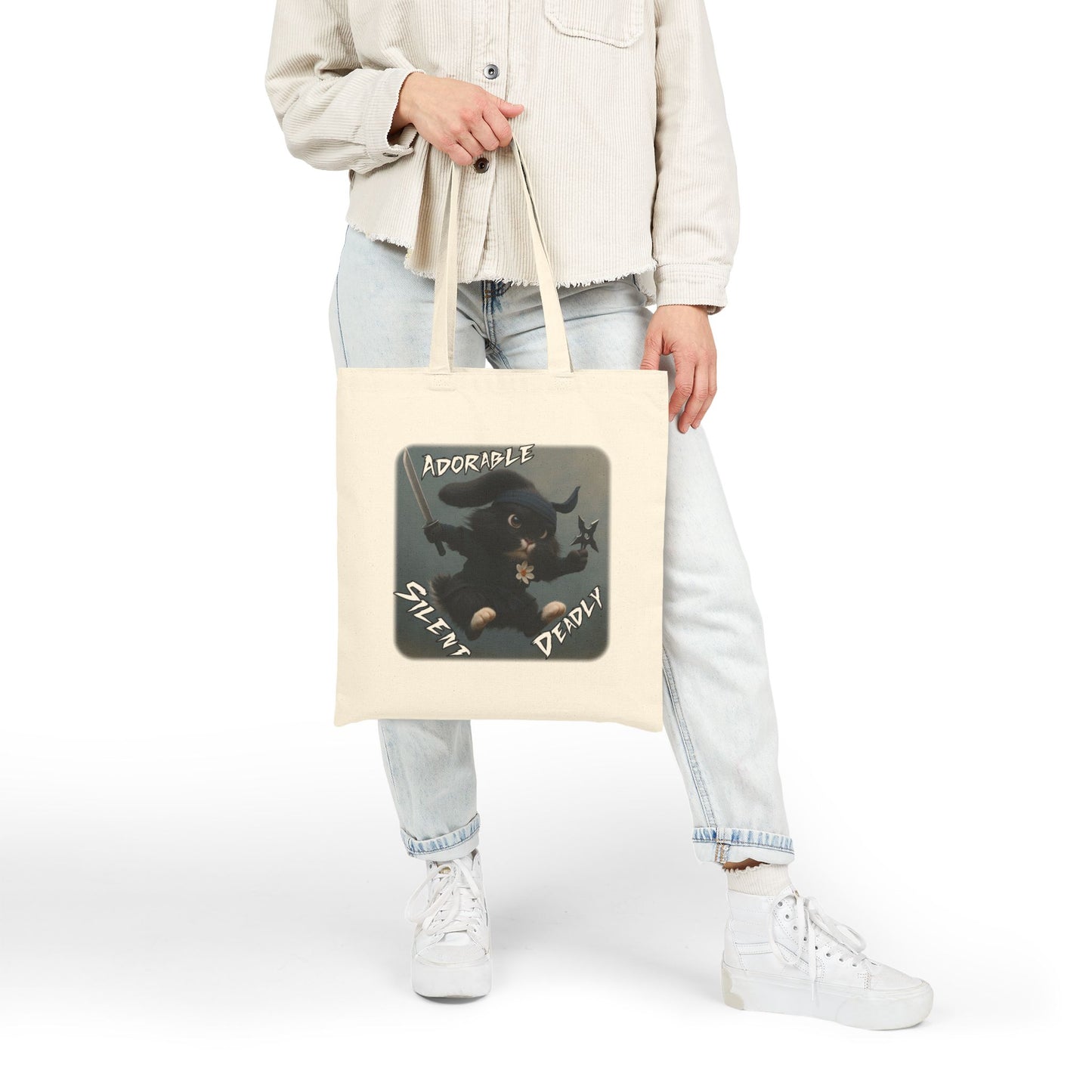 Silent Warrior – Peaceful Bunny Gizmo Power Tote