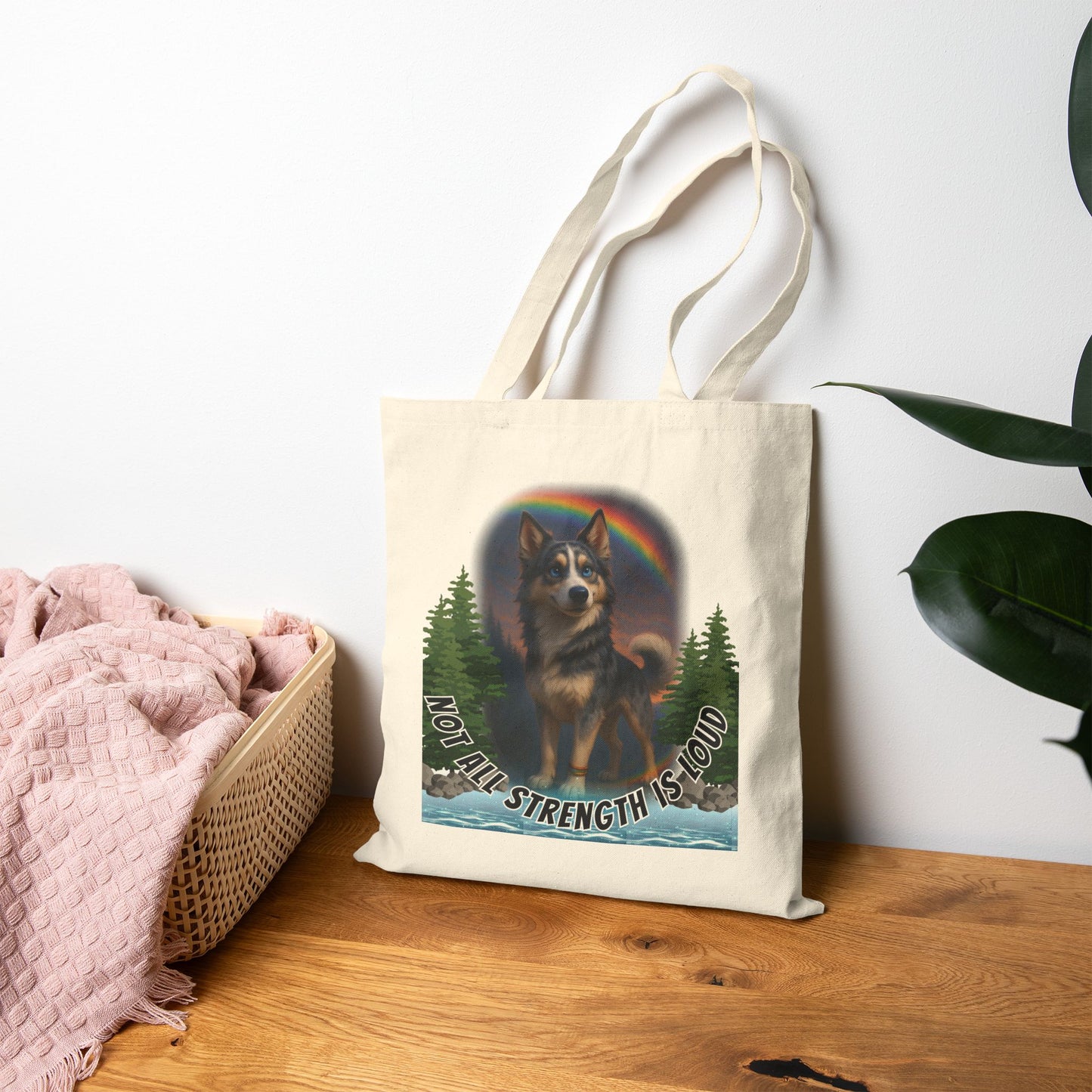 Silent Strength Path – Gentle Guardian Pup Tote
