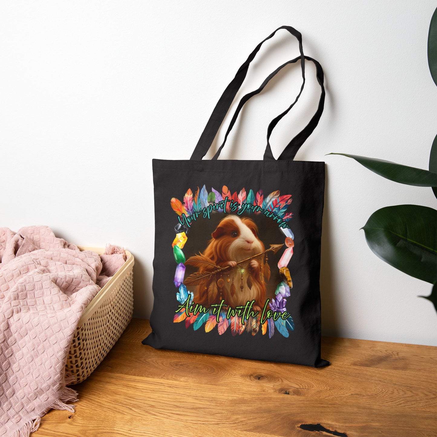 πΉ Aim With Love β Guinea Pig Spirit Arrow Tote π