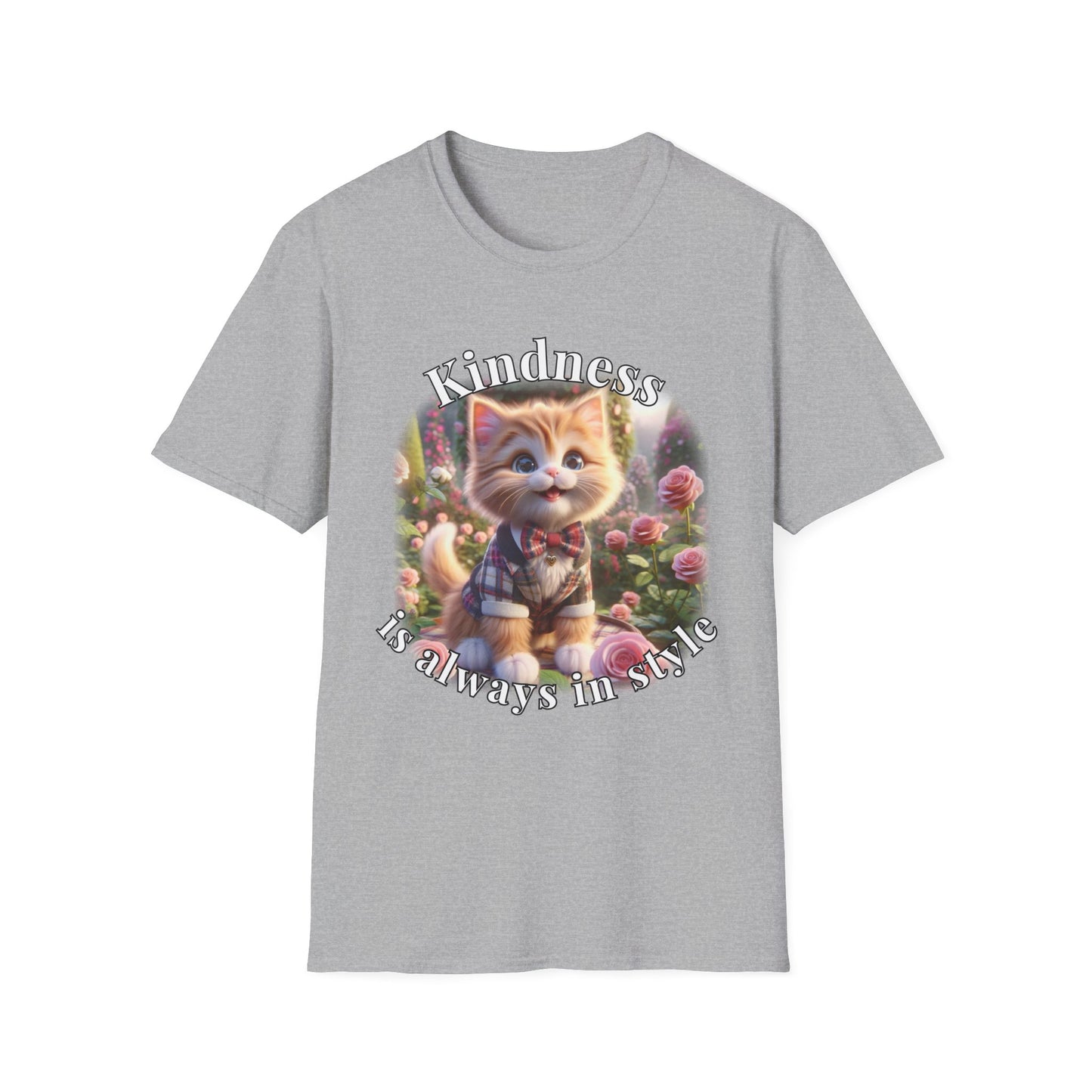 Kindness Is Romantic β Forever in Style Kitten Tee