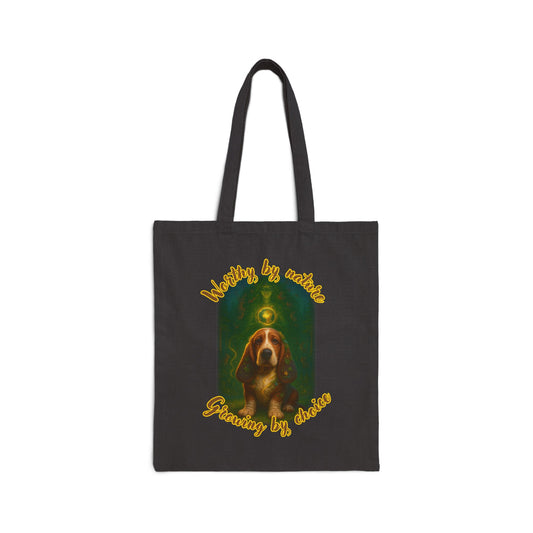 Worthy by Nature – Earthborn Basset Dog Tote