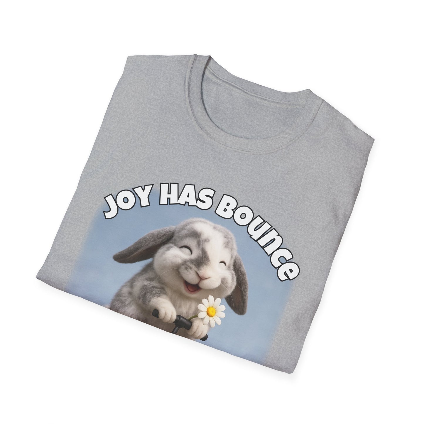 Joy Has Bounce β Bunny Beau Bear's Joyful Hop Tee