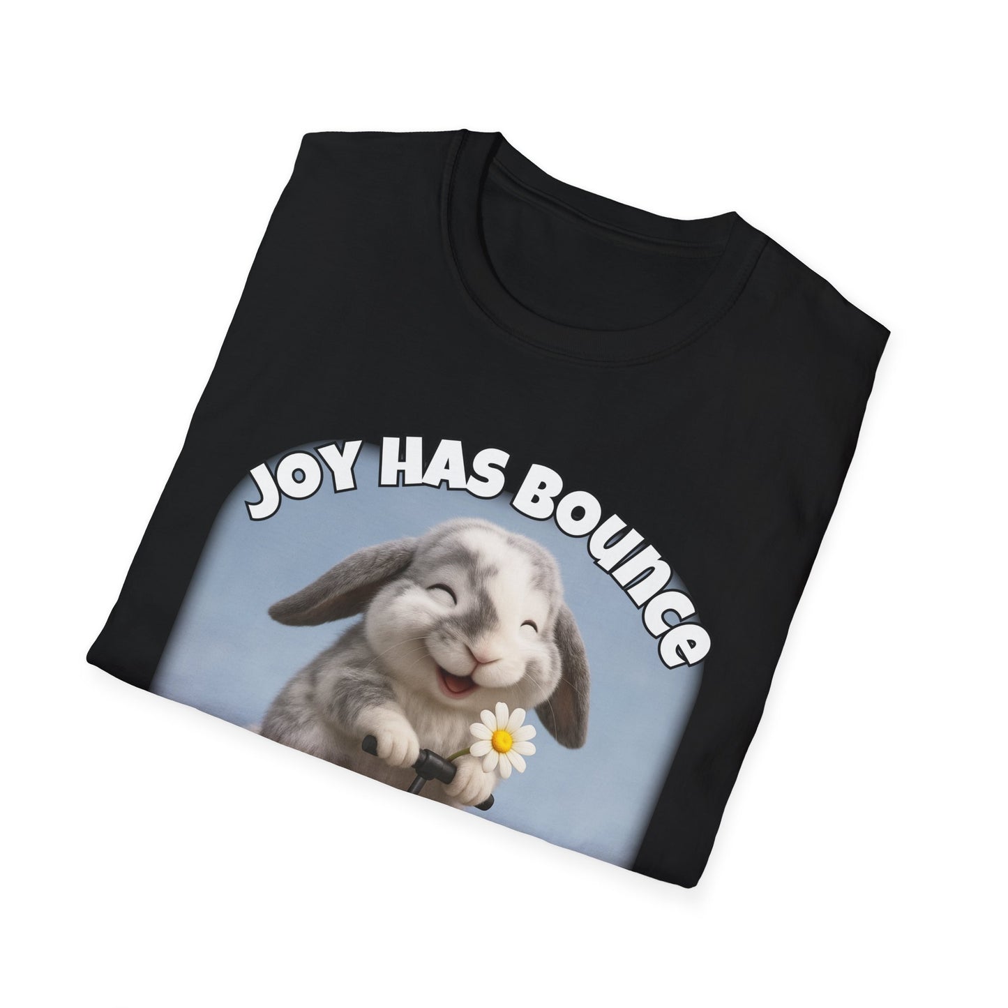 Joy Has Bounce β Bunny Beau Bear's Joyful Hop Tee
