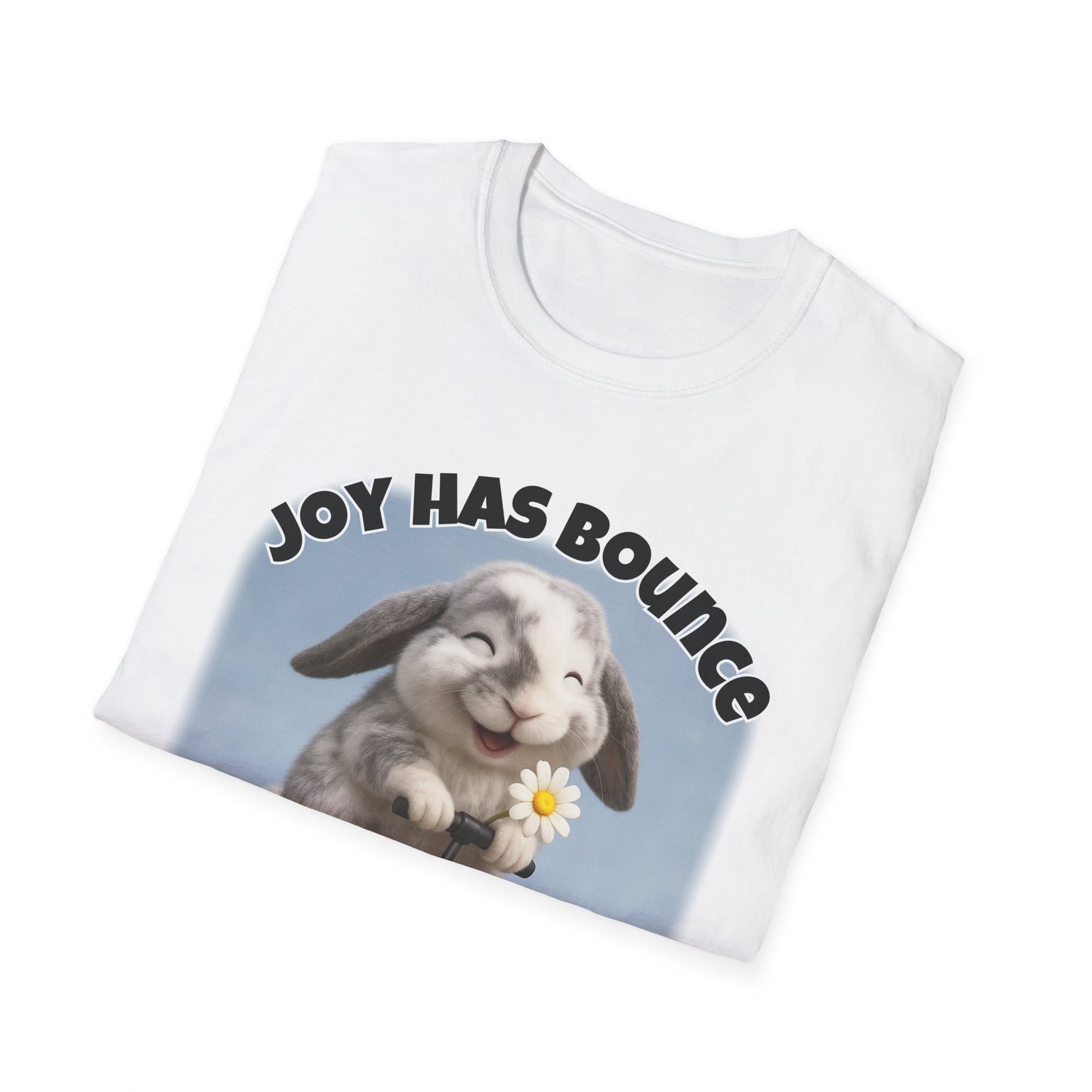 Joy Has Bounce β Bunny Beau Bear's Joyful Hop Tee