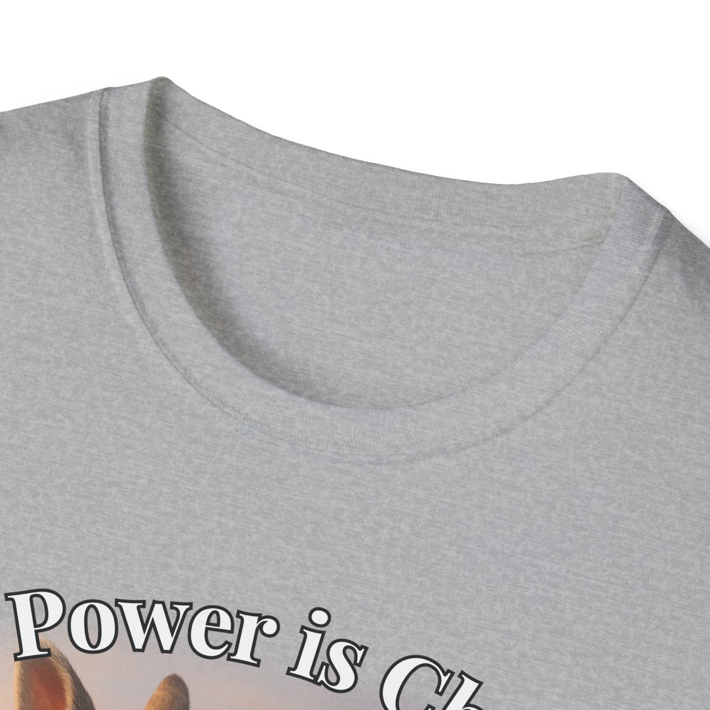 My Power Is Choice β Armor Bunny Tee