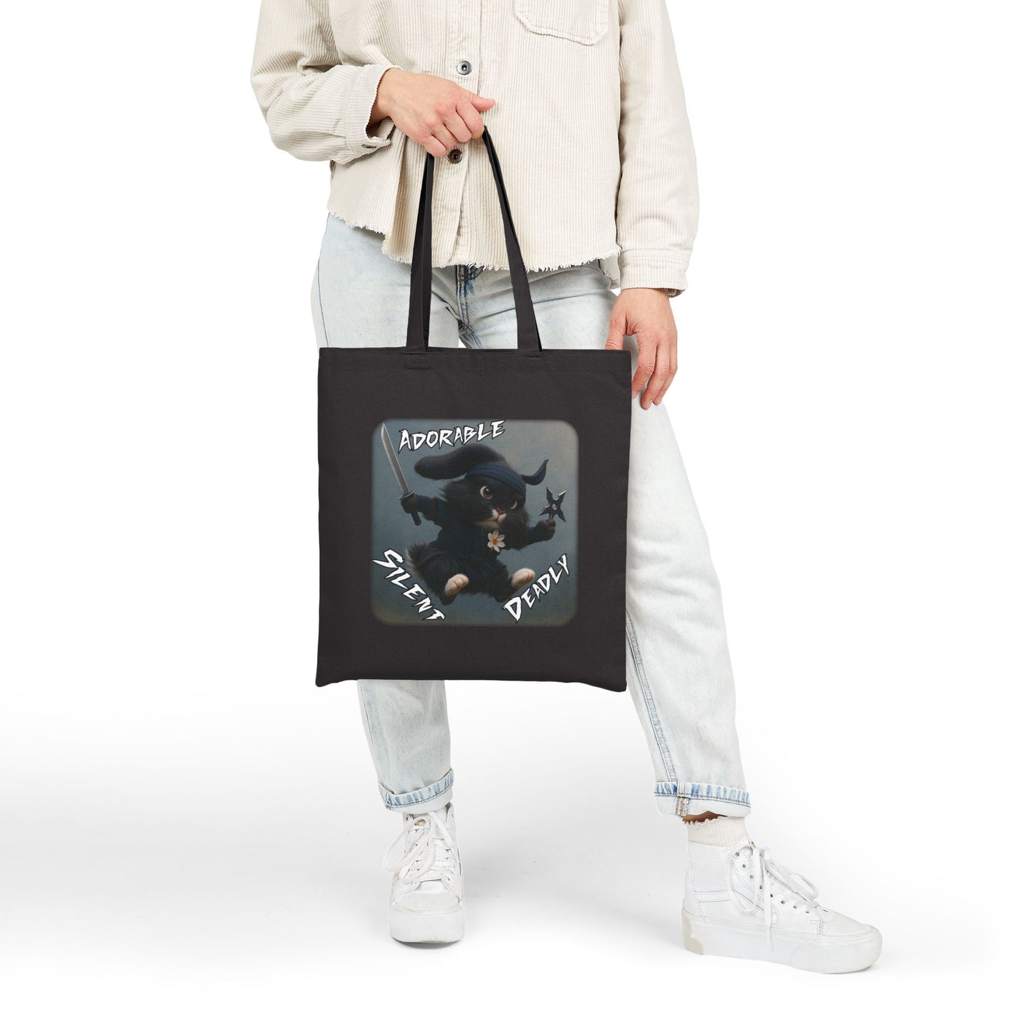 Silent Warrior – Peaceful Bunny Gizmo Power Tote