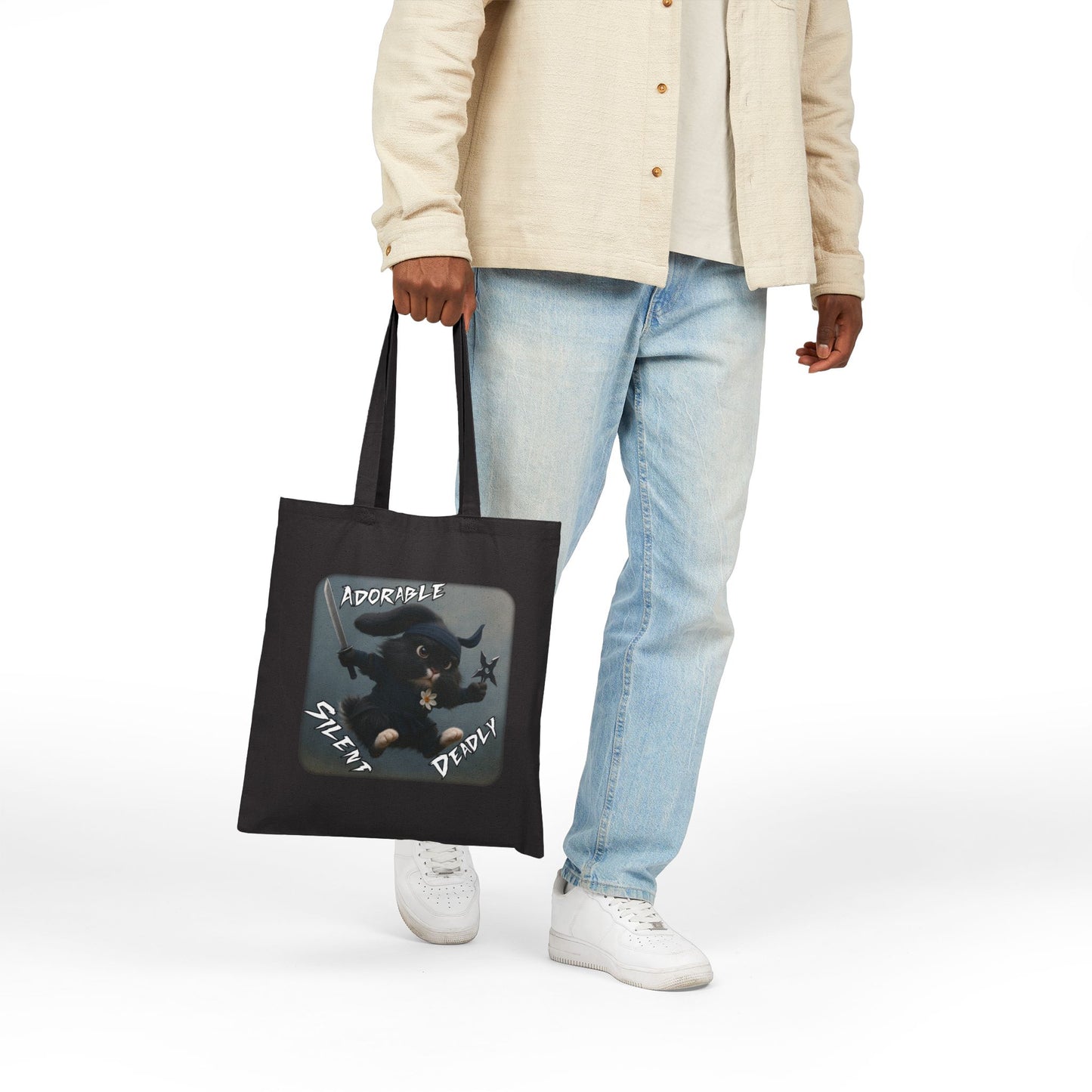 Silent Warrior – Peaceful Bunny Gizmo Power Tote