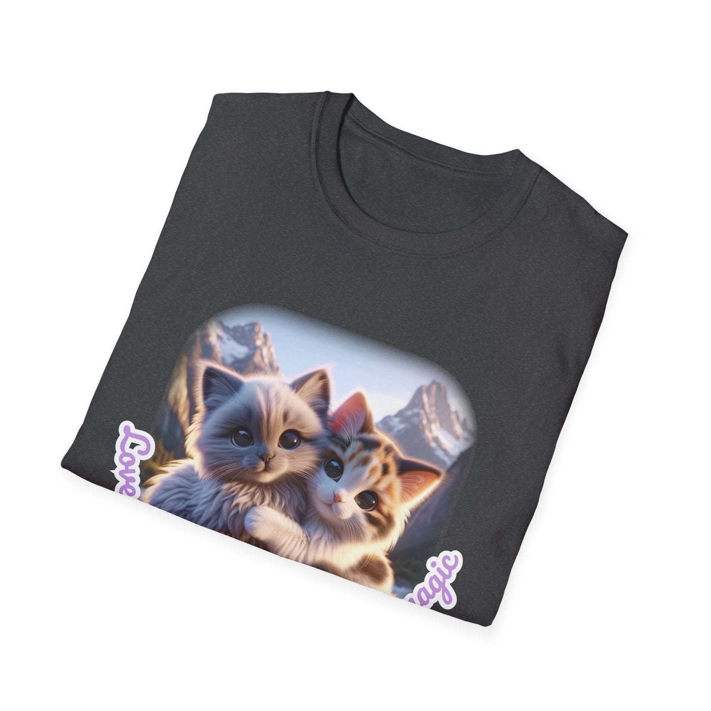 Love Is Magic β Cuddling Kittens Wonder Tee