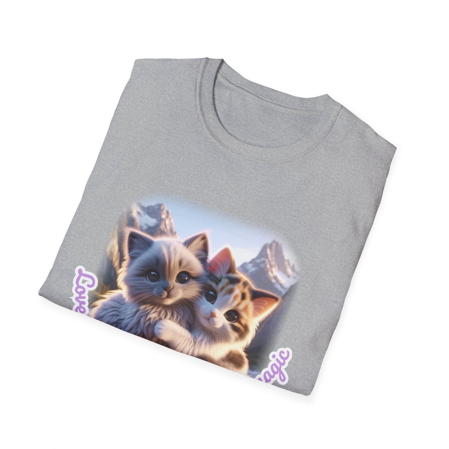 Love Is Magic β Cuddling Kittens Wonder Tee