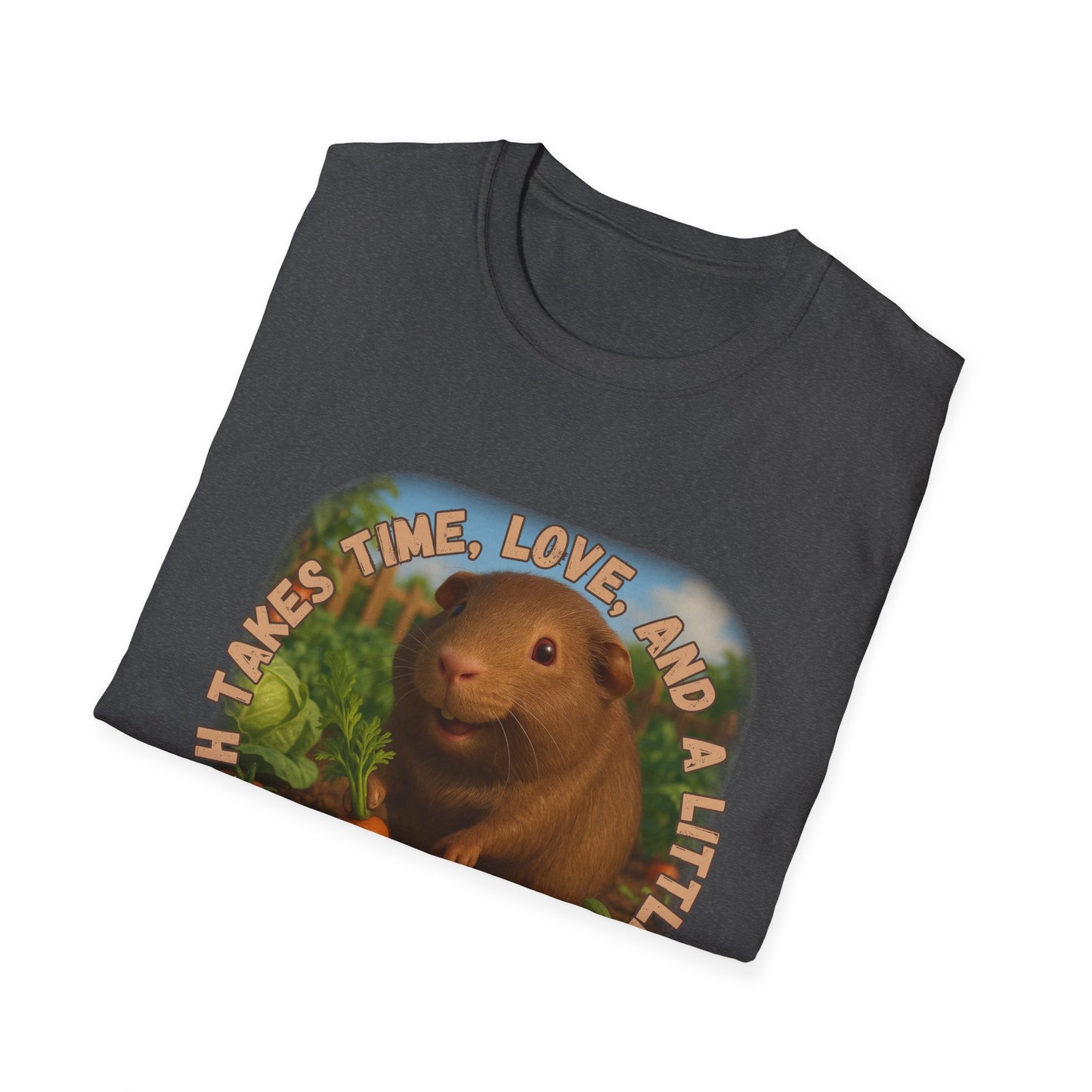 ๐พ Growth Takes Time โ Hazel the Garden Heart Tee ๐พ- Rescue Collab