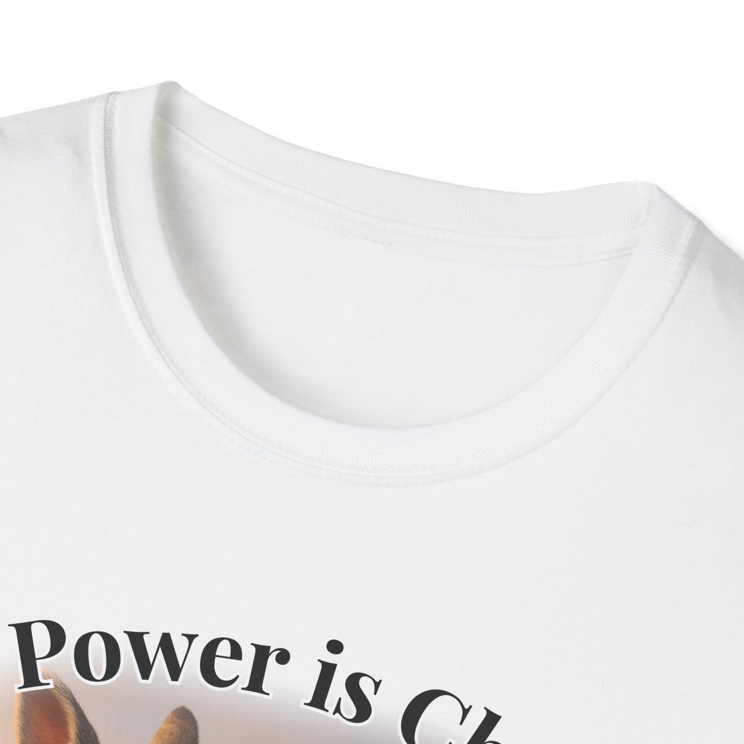My Power Is Choice β Armor Bunny Tee