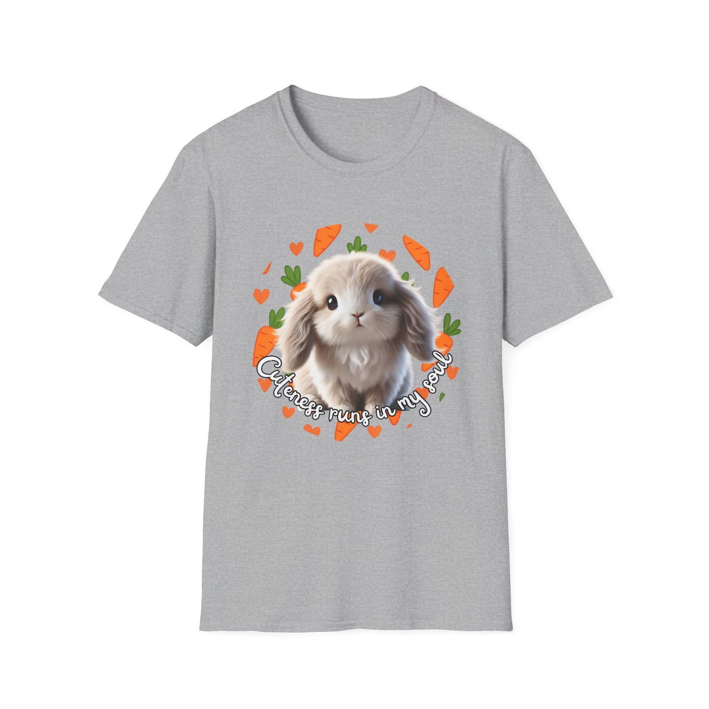 Cuteness Runs in My Soul - Bunny Energy Tee