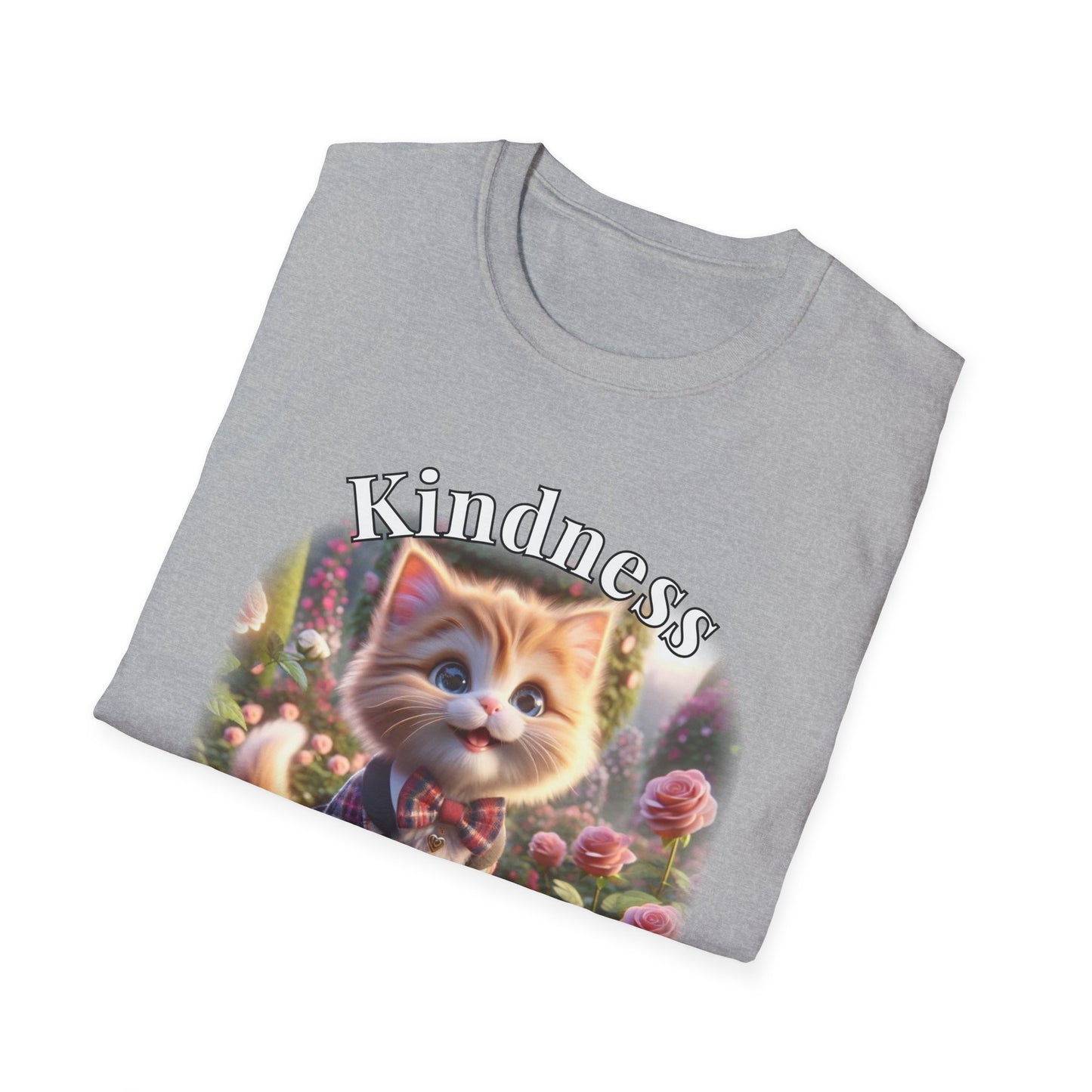 Kindness Is Romantic β Forever in Style Kitten Tee