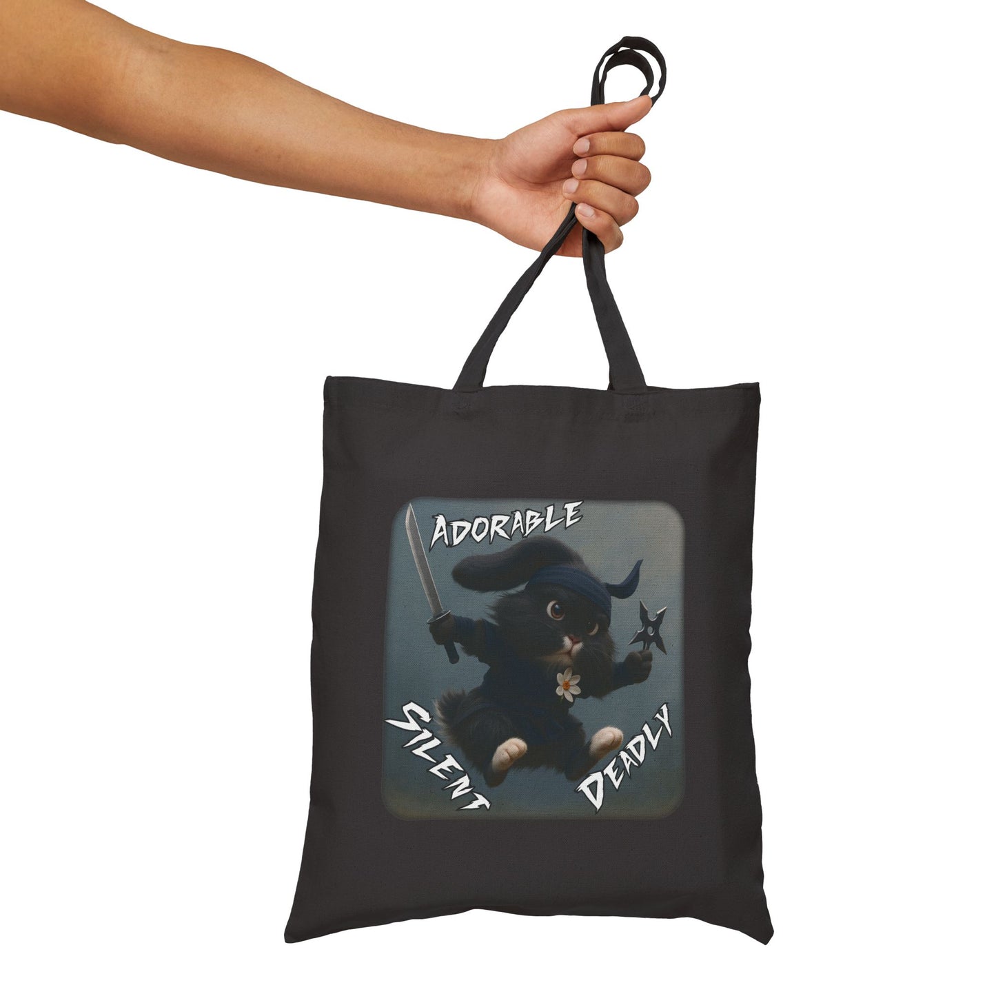Silent Warrior – Peaceful Bunny Gizmo Power Tote