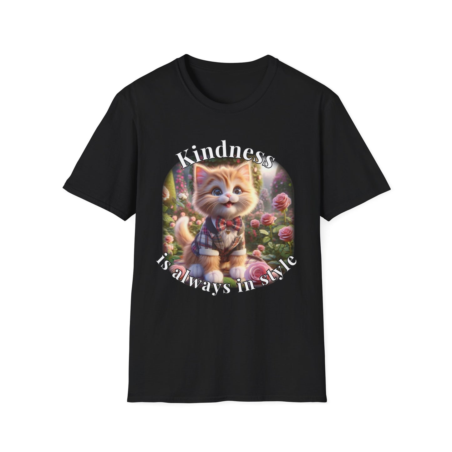 Kindness Is Romantic β Forever in Style Kitten Tee