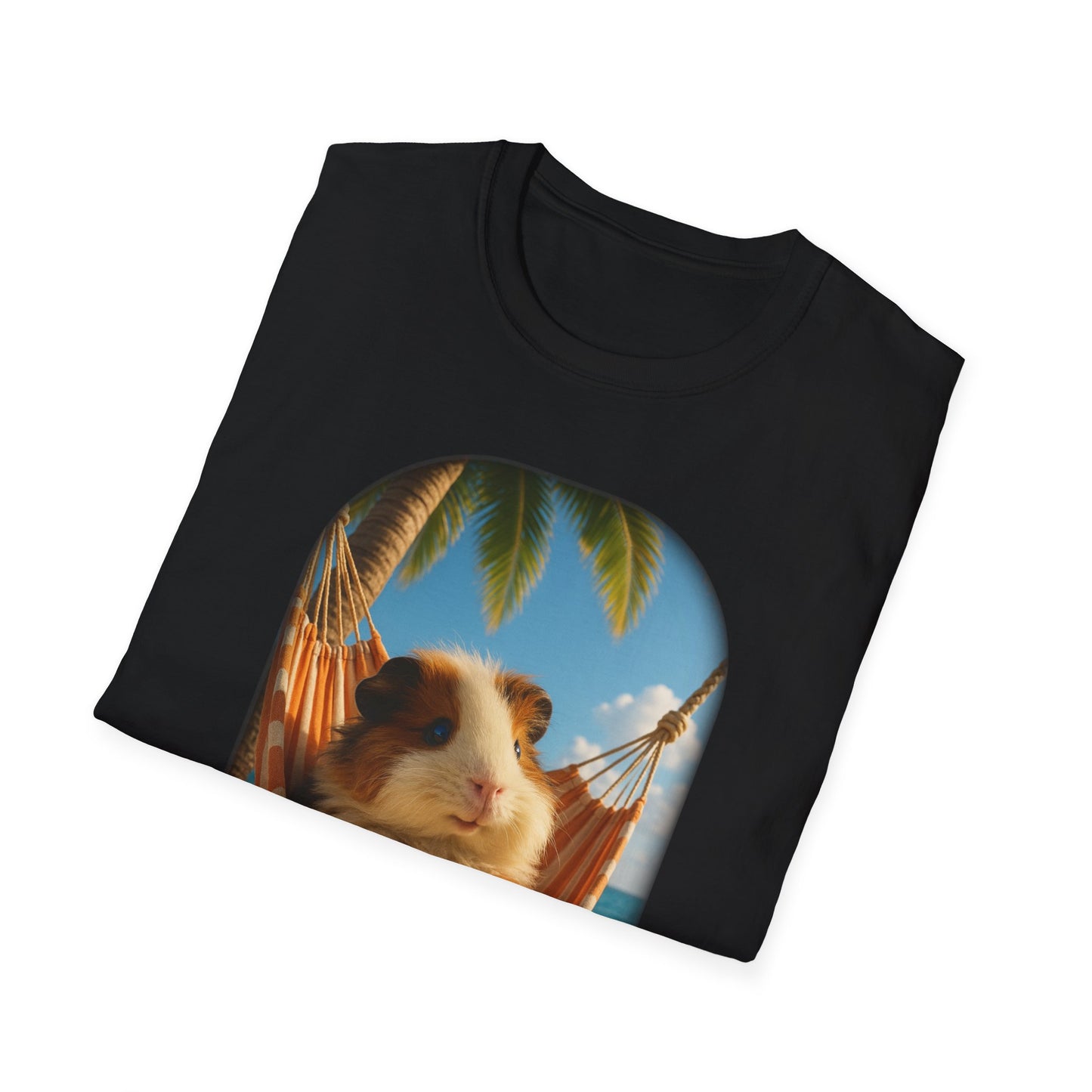 ๐พ Hang in There โ Elmer the Resilient Guinea Piggie Tee ๐พ- Rescue Collab