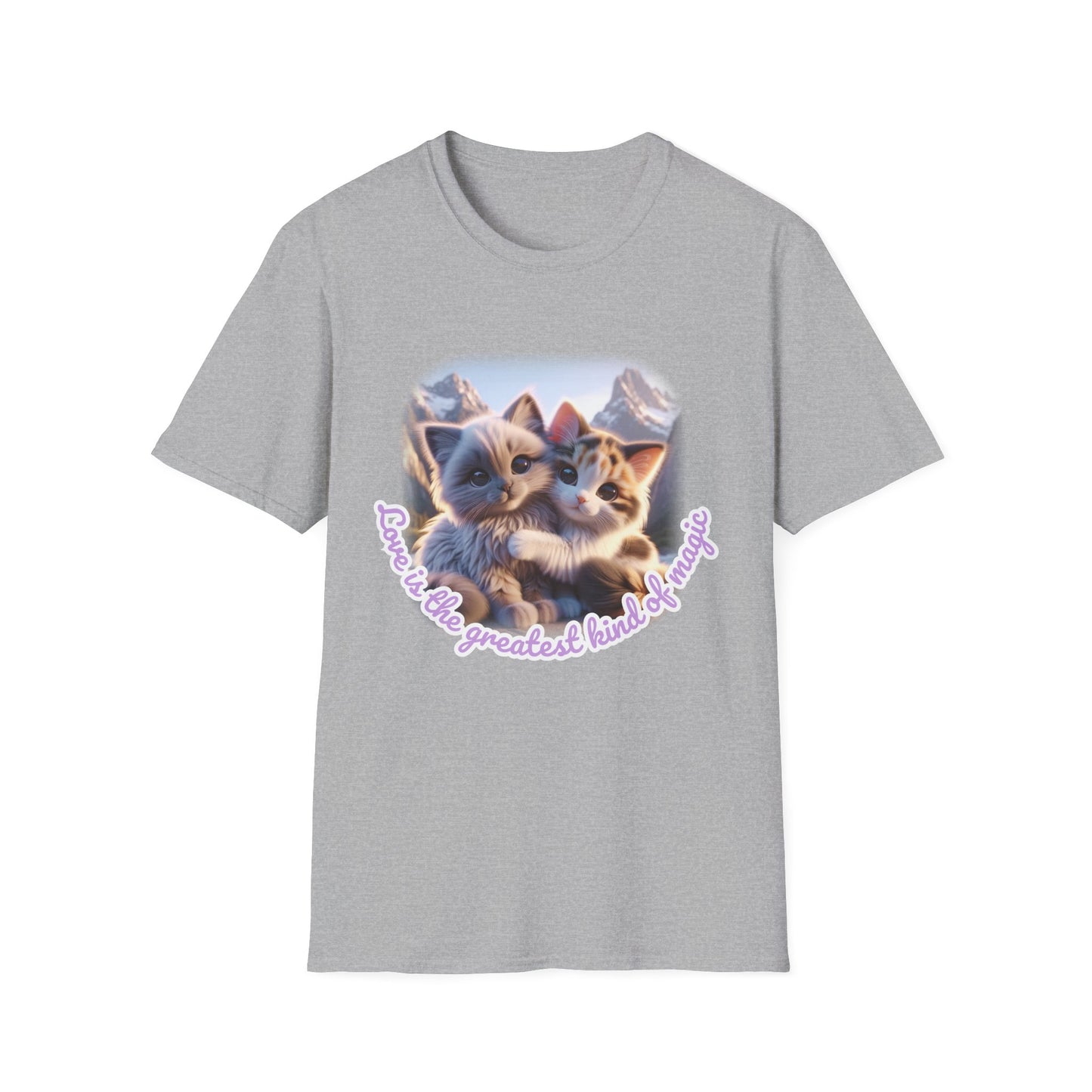 Love Is Magic β Cuddling Kittens Wonder Tee
