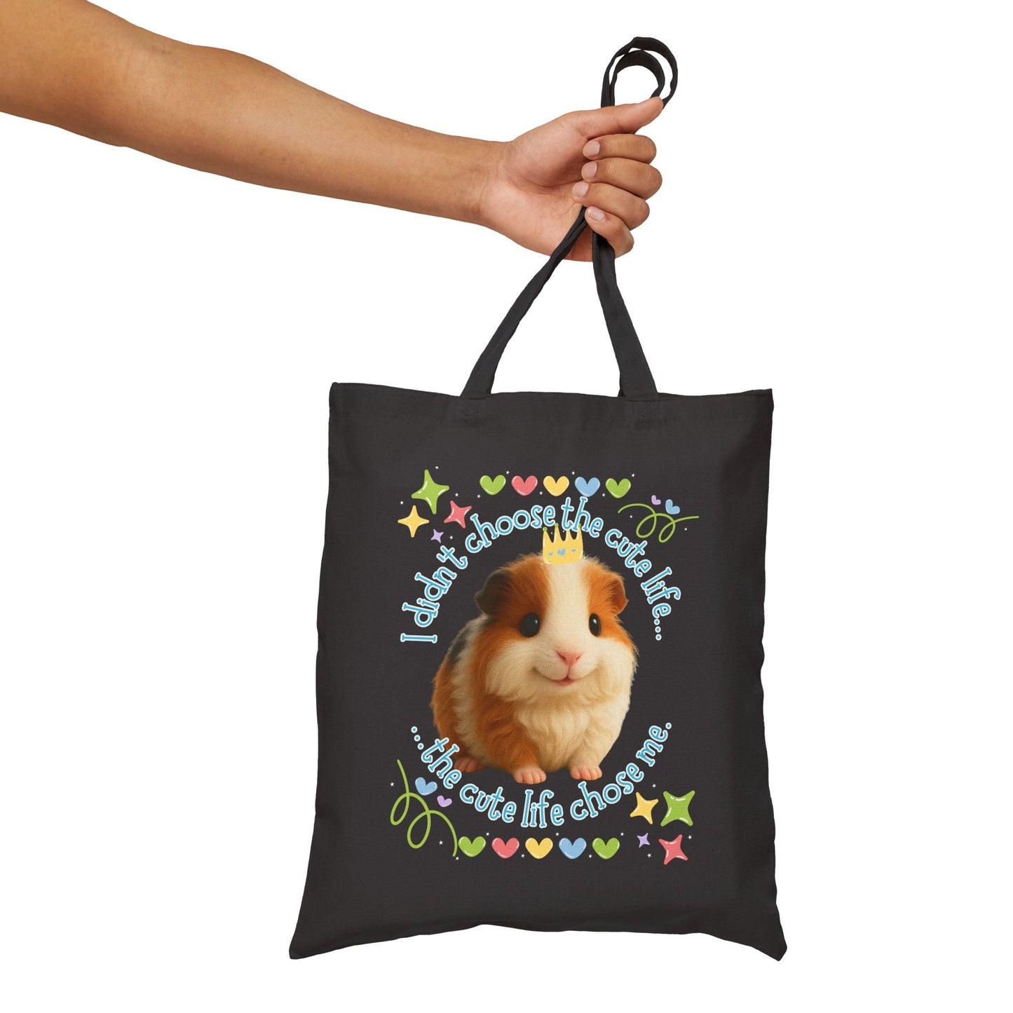 🐾 Cute Life – Elmer the Rescue Guinea Pig Tote 🐾