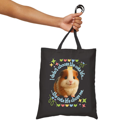 🐾 Cute Life – Elmer the Rescue Guinea Pig Tote 🐾