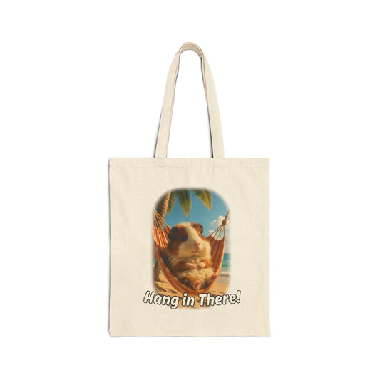 🐾 Hang in There – Elmer the Resilient Piggie Tote 🐾