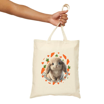 Cuteness Runs in My Soul – Bunny Energy Tote