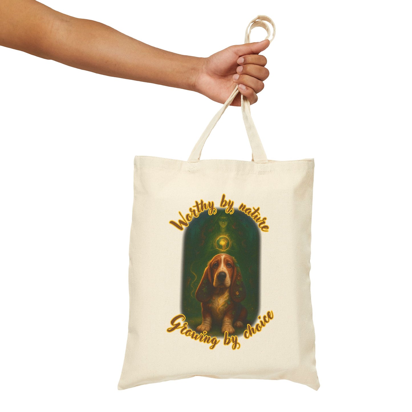 Worthy by Nature – Earthborn Basset Dog Tote