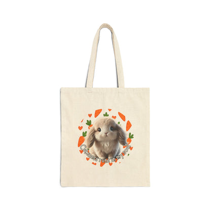 Cuteness Runs in My Soul – Bunny Energy Tote