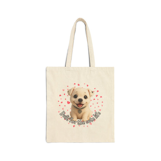 Destiny’s Pawfect Path – Cute Puppy Tote