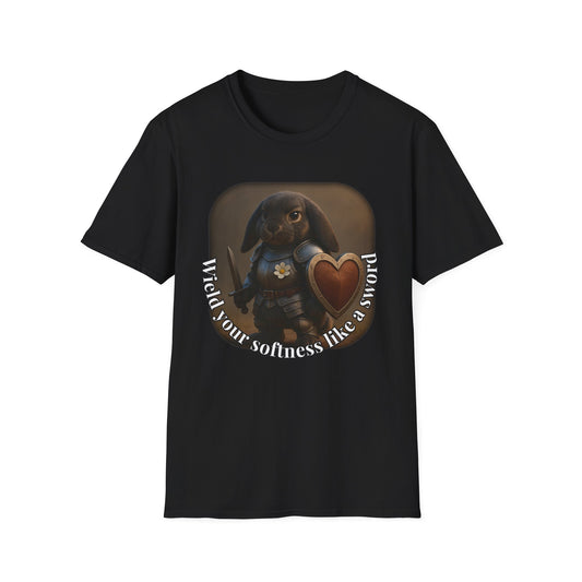 Softness Like a Sword – Bunny Warrior Comfort Tee
