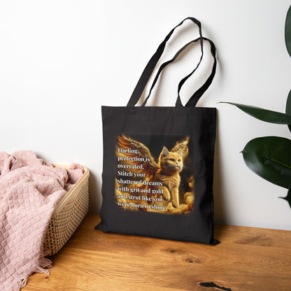 Darling Cat Sass Tote – Perfection Is Overrated