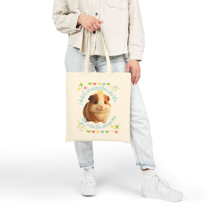 🐾 Cute Life – Elmer the Rescue Guinea Pig Tote 🐾