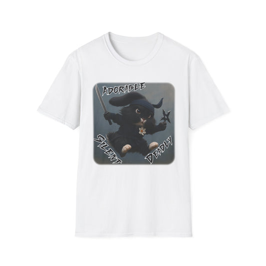 Ninja Bunny Mode – Adorable, Silent, Deadly Tee