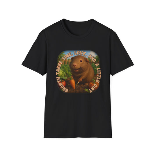 🐾 Growth Takes Time – Hazel the Garden Heart Tee 🐾- Rescue Collab